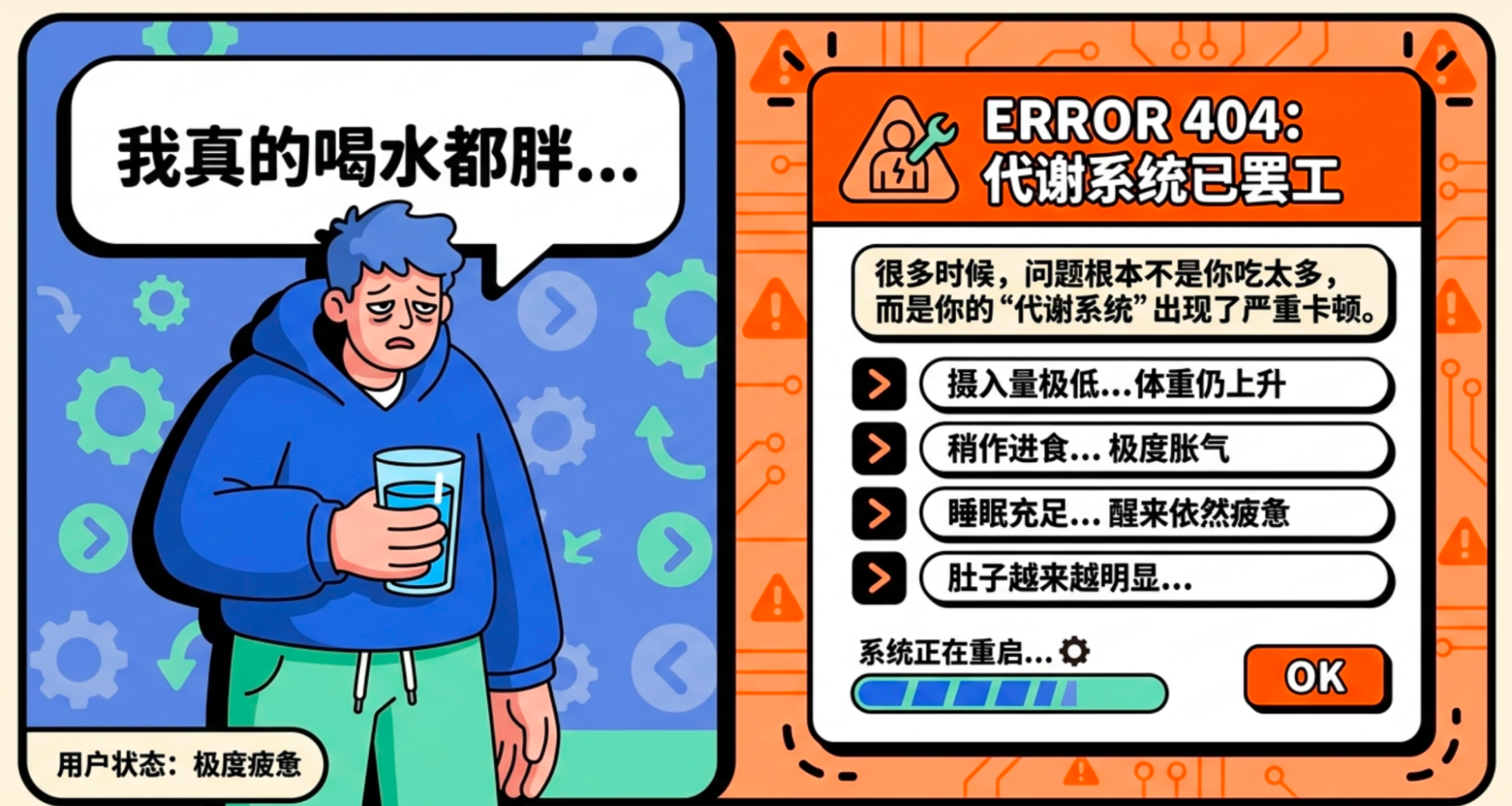 为什么有些人真的特别容易胖？